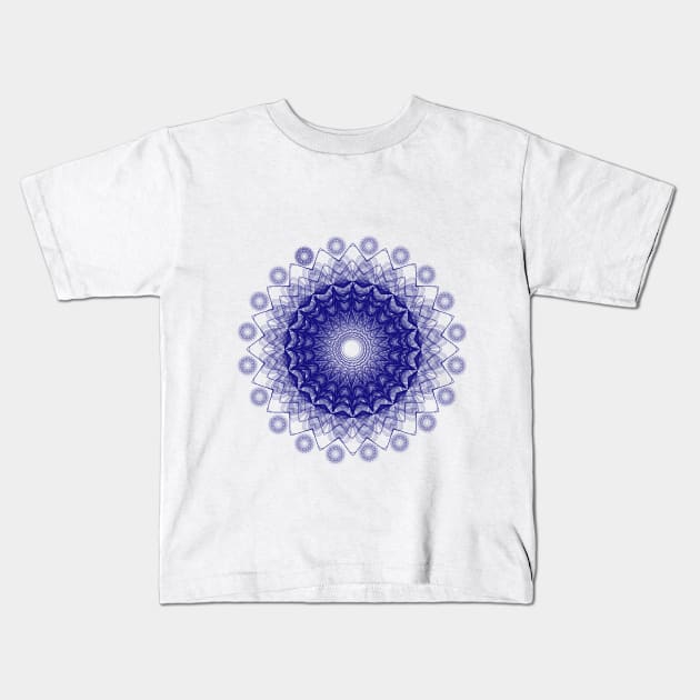 Mandala Artwork Kids T-Shirt by Tick & Take Tees